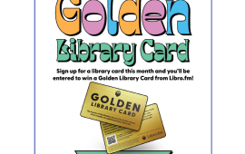 Win a golden library card