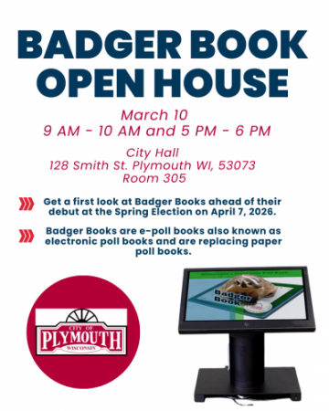 Badger Book Open House